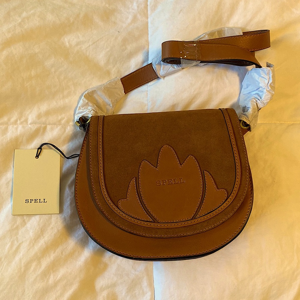 SPELL Vista Crossbody Bag Tan